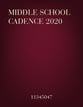 Middle School Cadence 2020 Normal Marching Band sheet music cover